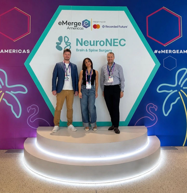 NeuroNEC partecipa a eMerge Americas 2026